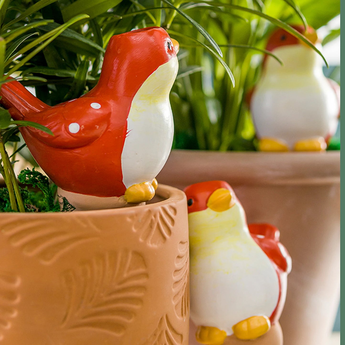 4pcs Bird Shaped Plant Self Watering Spikes - MyPlantPals